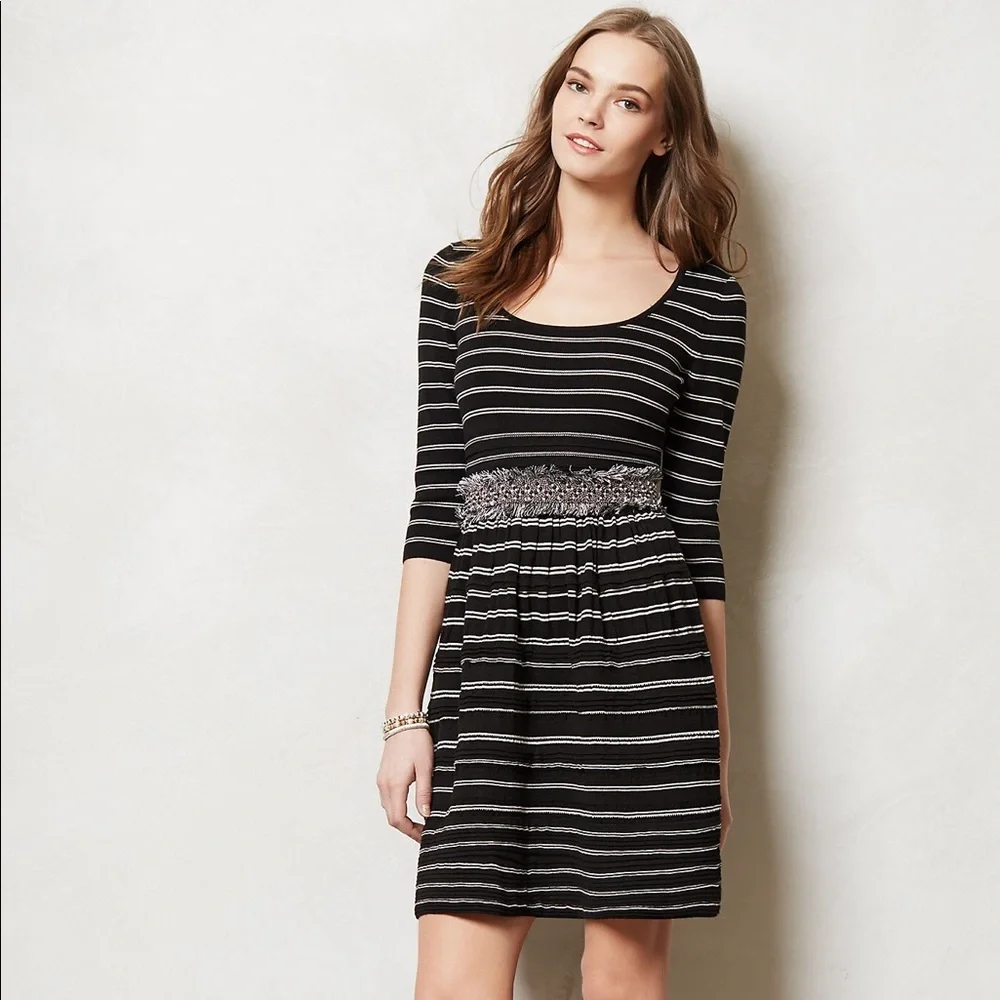 Anthro Knitted & Knotted Elodie Sweater Dress XS - Picture 2 of 13